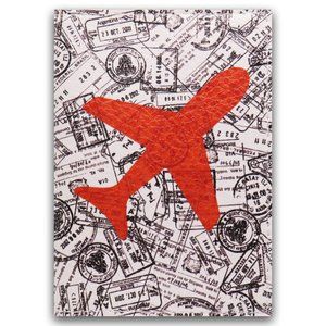 Passport Cover Eco Leather Waterproof Travel Case Holder Unisex